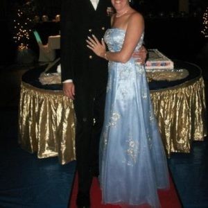 Navy Ball Gown